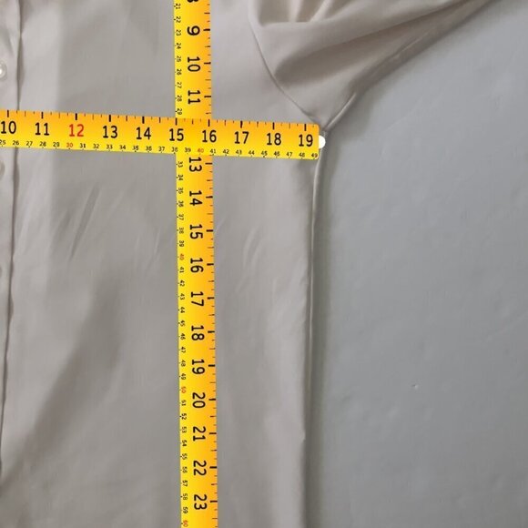 Vintage ORVIS Button Down Shirt Blouse Size 10 Modest Office - Picture 7 of 7